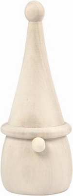 Houten Kabouter | Houten Gnome 16 cm