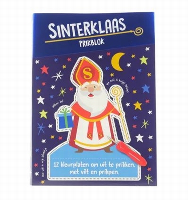 Sinterklaas Prikblok 15x21x1,5 cm