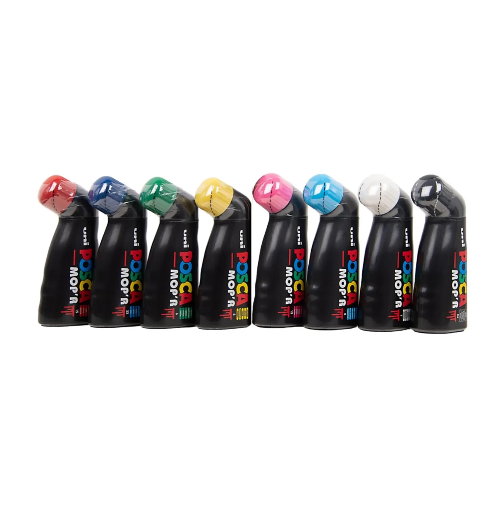 Uni Posca Verfmarker XXL Mop'R 8 Set Klassiek