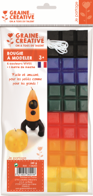 Graine Creative Kneedwas Set 240 gr Primair