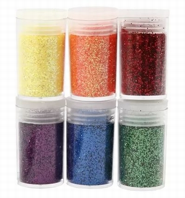 Glitter Set Multigekleurd 6x5 gr