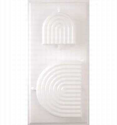 Plastic Kaarsen Mal Regenbogen 2 stuks