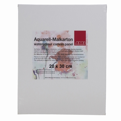 Canvas Board - Aquarel Malkarton - 20 x 30 cm