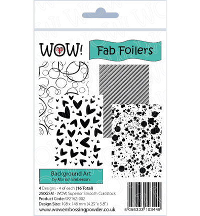 Wow Fab Foilers | Background Art By Marion Emberson