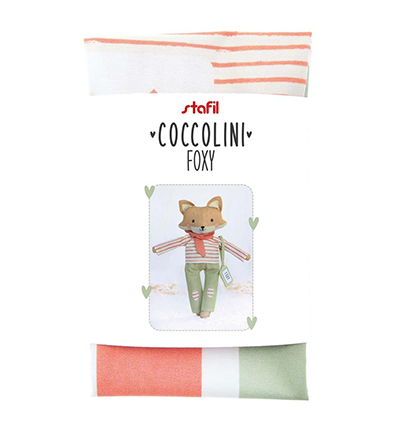 Stoffen Knuffel | Coccolini Foxy | Stof incl patroon