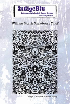 IndigoBlu stempel William Morris Strawberry Thief