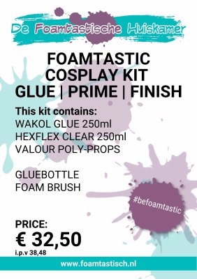 Foamtastic Cosplay Kit | GLUE, PRIME, FINISH