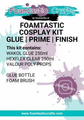 Foamtastic Cosplay Kit | GLUE, PRIME, FINISH