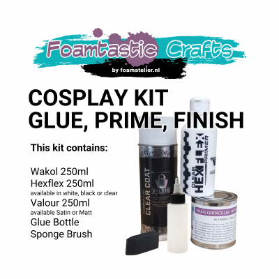 Foamtastic Cosplay Kit | GLUE, PRIME, FINISH