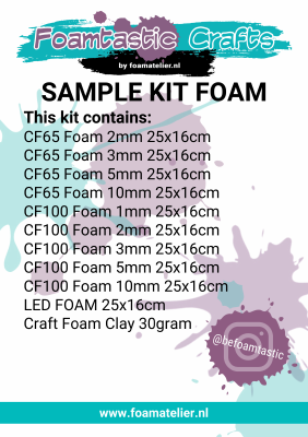 Foamtastic SAMPLE KIT FOAM