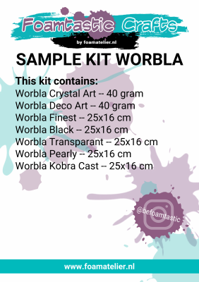 Foamtastic SAMPLE KIT WORBLA