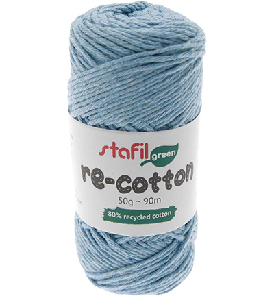 Re-cotton, Blue Baby | 50gr | 90mtr  | dikte 1mm