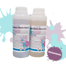 Reschimica Liquid Glass Resin | Epoxy | 1 : 1 | 500 + 500