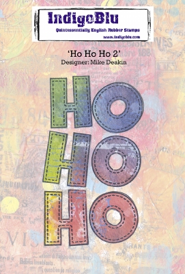 IndigoBlu stempel A6 - Ho Ho Ho II