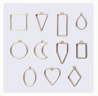 Foamtastic Basics | Open hangers voor Resin | Zilver | 11 st