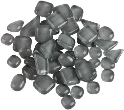 Soft Glas Polygonal Helder Lichtgrijs 65 gr