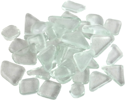 Soft Glas Polygonal Helder Transparant 65 gr
