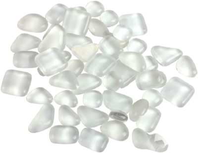 Soft Glas Polygonal Helder Wit 65 gr