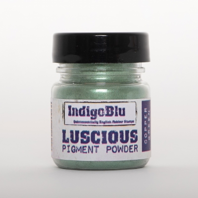 Luscious Pigment Powder | IndigoBlu | Copper Green | 25ml