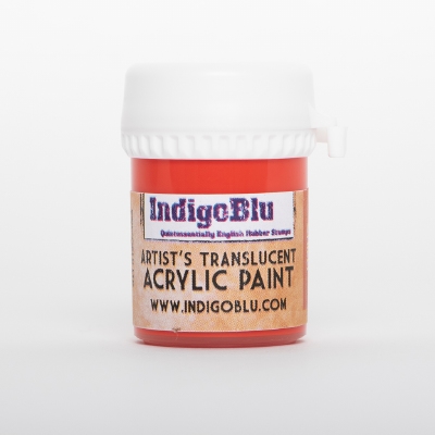 Artists Translucent Acrylic Paint | Red Hot Chilli | 20ml