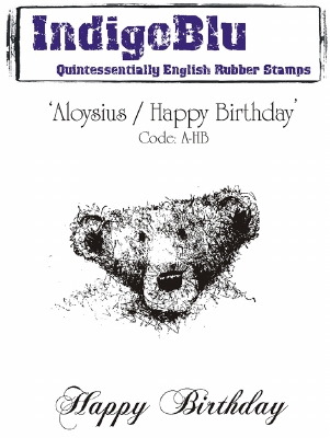 IndigoBlu stempel | Aloysius Happy Birthday | A6