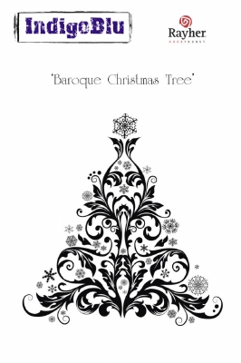 IndigoBlu stempel | Baroque Tree  | A6