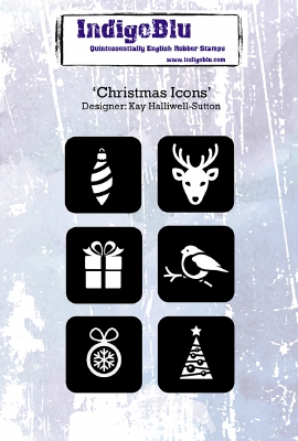 IndigoBlu stempel | Christmas Icons  | A6