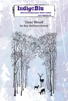 IndigoBlu stempel | Deer Wood  | A6
