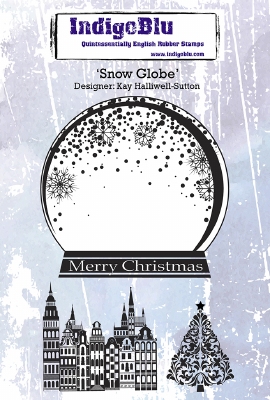 IndigoBlu stempel | Snow Globe  | A6
