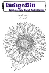 IndigoBlu stempel | Sunflower | A6