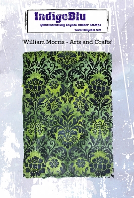 IndigoBlu stempel | William Morris Arts and Crafts | A6
