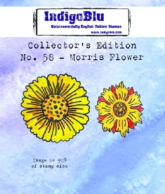 IndigoBlu stempel | Collectors Edition No 58 - Morris Flower
