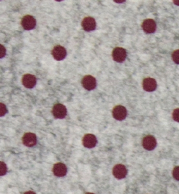 Stafil Vilt dots, L. Grey melange/Red | 30x40cm | 1mm