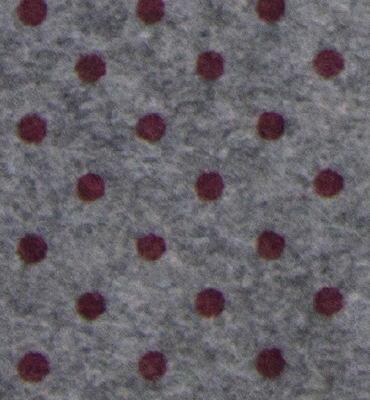 Stafil Vilt dots, Grey melange/Red | 30x40cm | 1mm