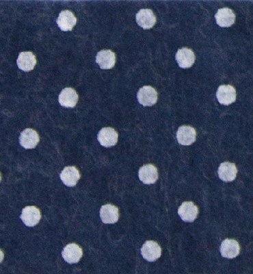 Stafil Vilt dots, Blue melange/White | 30x40cm | 1mm