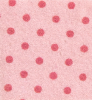Stafil Vilt dots, Pink Pastel/Pink Ancient | 30x40cm | 1mm