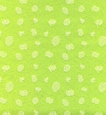 Stafil Vilt Easter, Pistachio Green/White | 30x40cm | 1mm