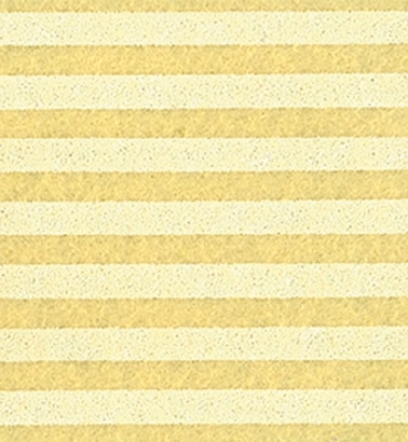 Stafil Vilt stripes, Yellow Pastel/Cream | 30x40cm | 1mm