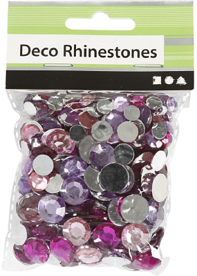 Strasstenen Rond Paarse Harmonie 6-12 mm 360 stuks