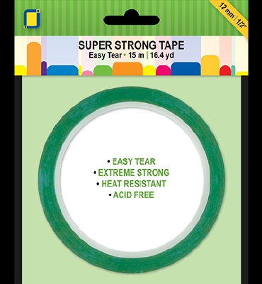 Super Strong Tape Easy Tear, 15mtr x 12mm