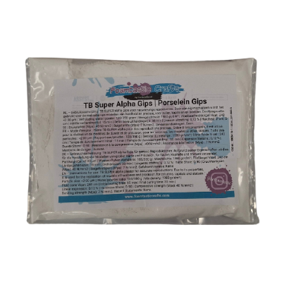 Foamtastic | TB Super Porselein Gips 25 KG | Befoamtastic