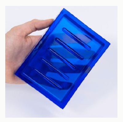 Siliconen mal Rectangular Plate