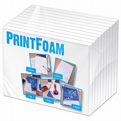 Essdee Print Foam | dikte 9mm | set van 5 vellen A4 formaat