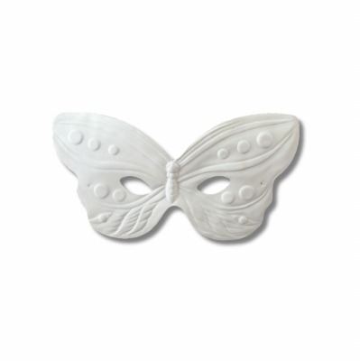 GC Plastic Masker Vlinder 22x12 cm