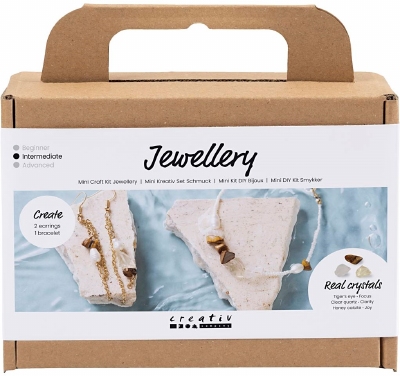 Mini Hobbyset Sieraden Kristal Ketting en Oorbellen