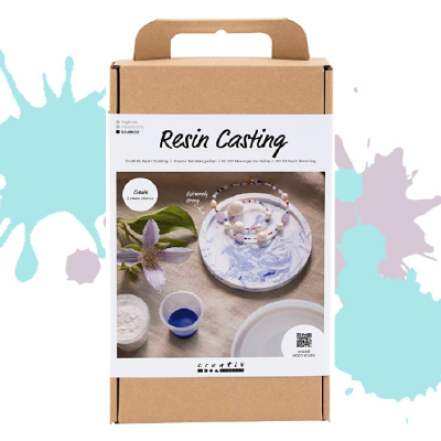 CC Hobbyset Resin | Hars Gieten Dienblad met Marmereffect