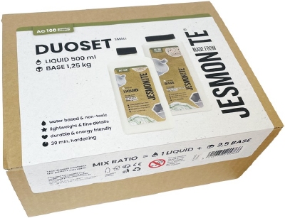 Jesmonite AC100 Box Duoset 500ml Liquid & 1250gr Base