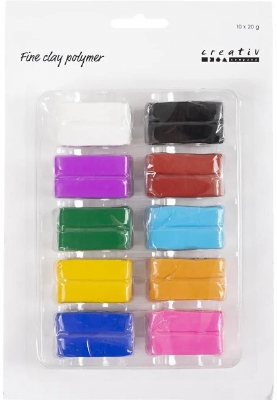 Fine Polymer Clay Pastel | 10 x 20 gram