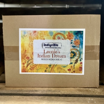 EXCLUSIVE IndigoBlu Mixed Media Box #3 Leonie's Indian Dream