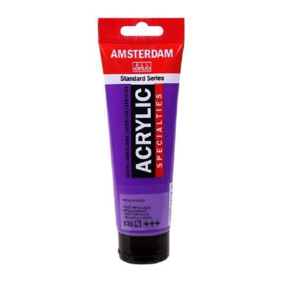 Amsterdam Acrylverf 120 ml Metallic Violet 835